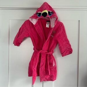 Kid’s Nautica Flamingo Hooded Pajama Towel